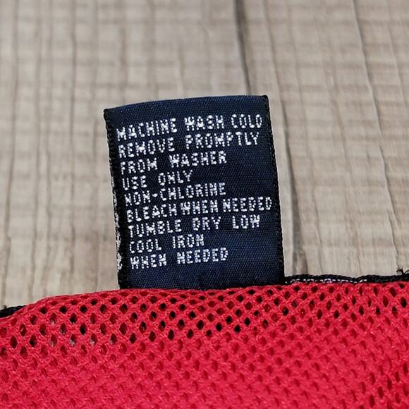 Polo by Ralph Lauren Vintage Windbreaker Crew Neck Sweatshirt Size Large Pockets - Picture 4 of 6